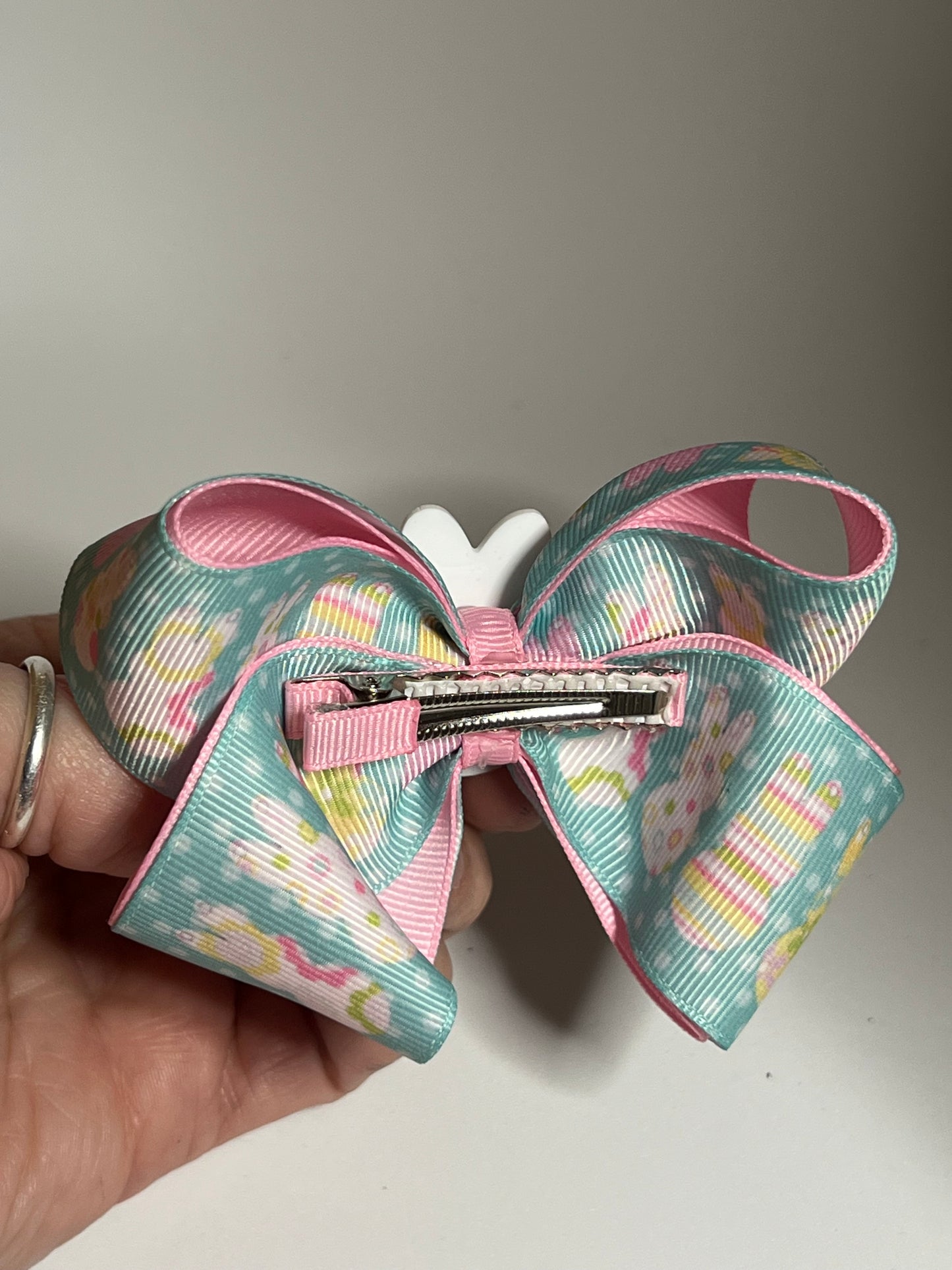 Easter Peep Bunny Hair Bow