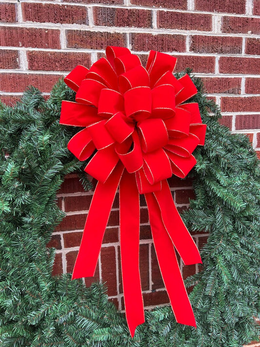 Giant Christmas Bow INDOOR/OUTDOOR Giant Door Bow Christmas Outdoor Decor